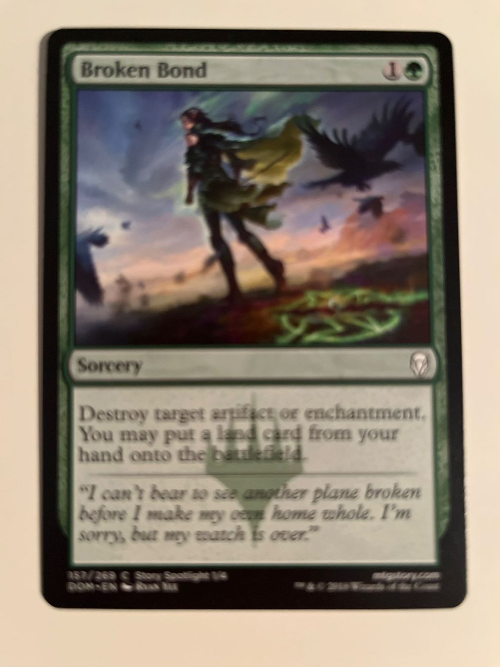 Magic The Gathering Carte collezionabili: 1 x Broken Bond - Magic: The Gathering - MtG – Usato da Kriens venduto da Shadi1980