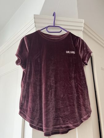 Even and Odd Samt Shirt