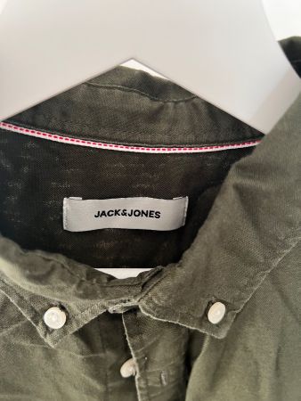 Hemd von Jack&Jones in Olivgrün