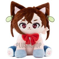 Momo ayase dandadan anime plush cat