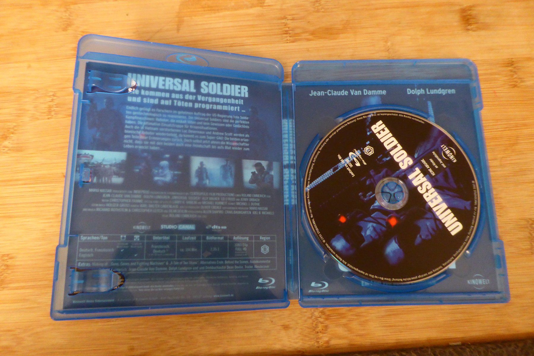 Alle DVDs: Bluray Universal Soldier – Gebraucht aus Allschwil von Summelsarium 3