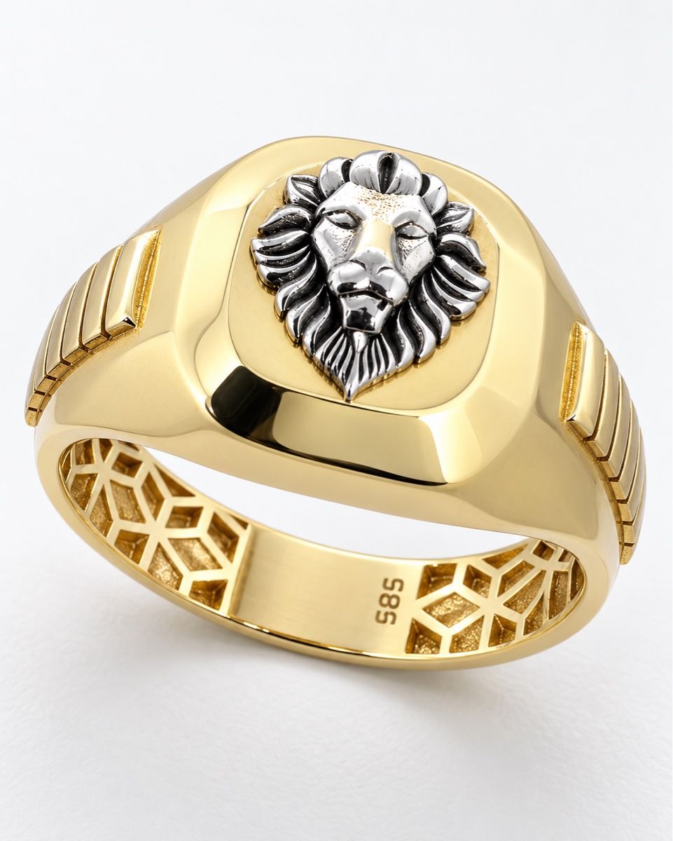 Anelli: 585/14 Karat Gold Ring NEU – Nuovo e nell'imballaggio originale da Murg venduto da MTGold 3