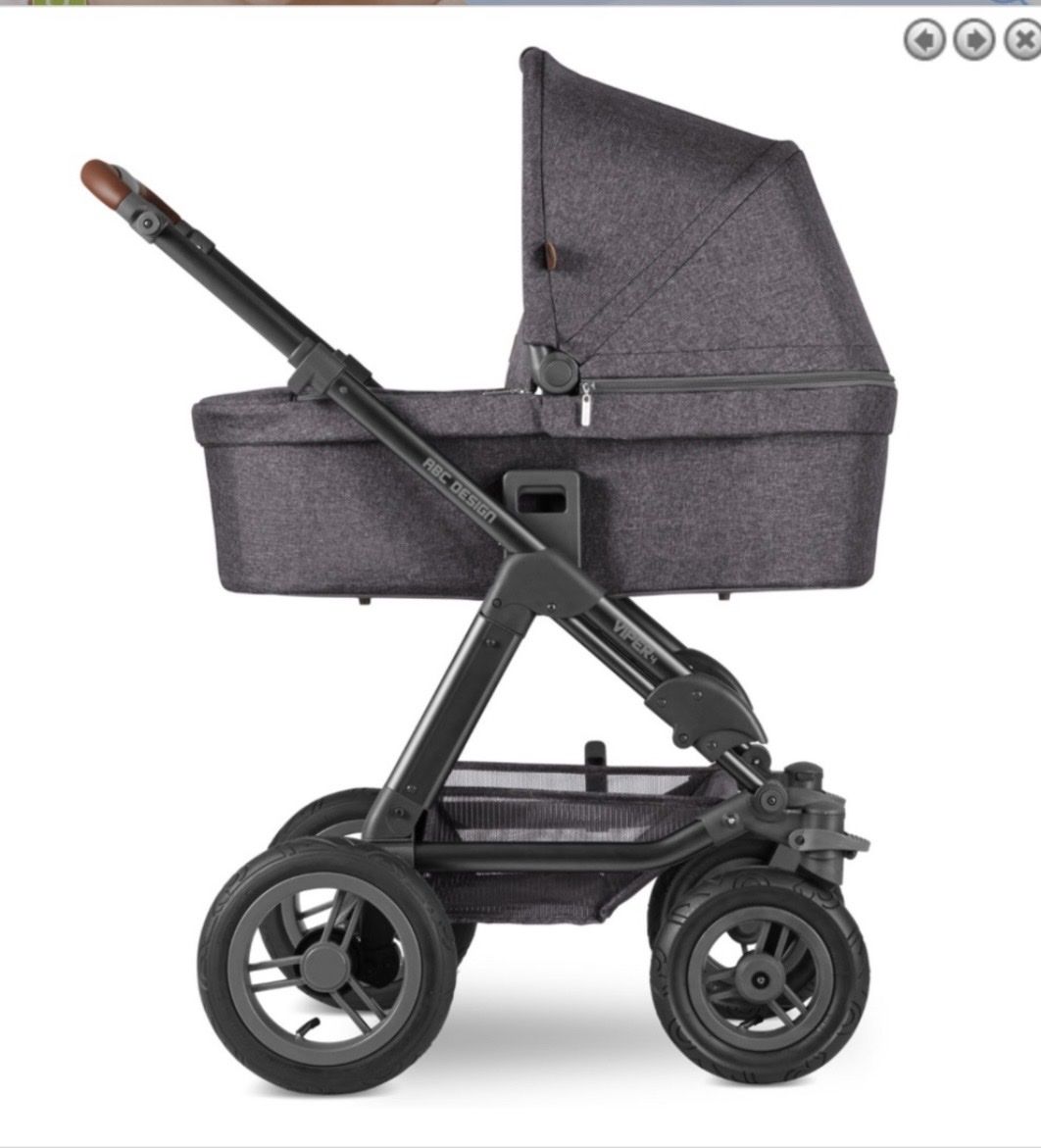 ABC Design Carrozzine: Kinderwagen Salsa 4 Air ABC Design – Usato da Lenzburg venduto da bambola88 1