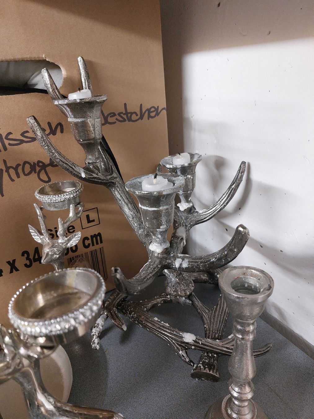 Bougeoirs: Kerzenständer Set Metall – D'occasion à Gwatt (Thun) par B.D.999 2