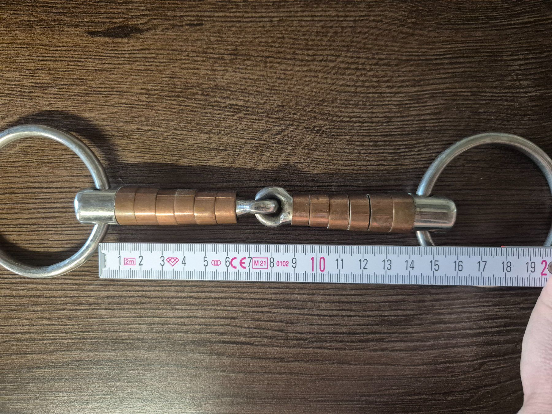 Briglie & Cavezze: Kupfer Trense 14,5cm – Usato da Meggen venduto da Orrinka20 1