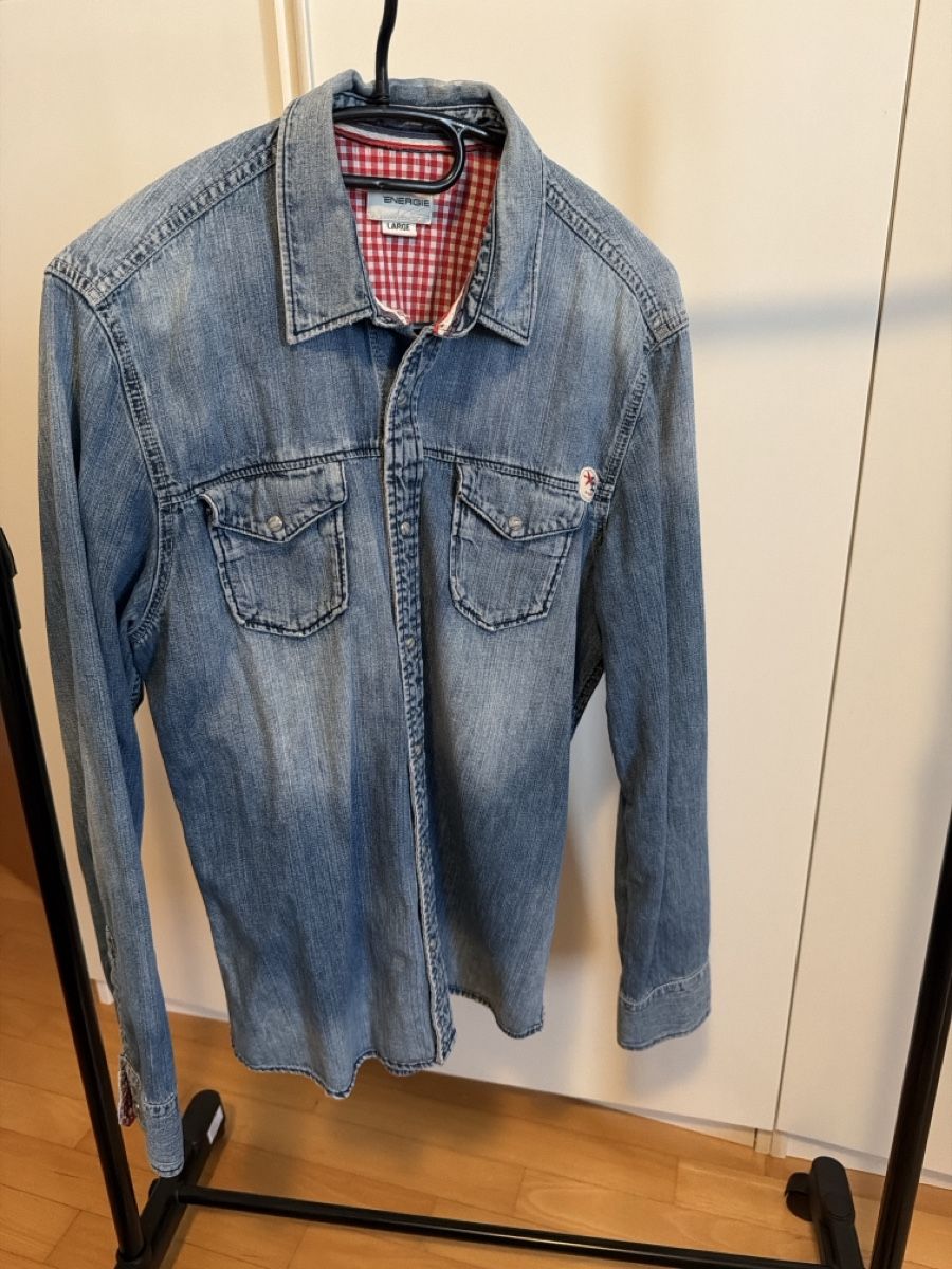 Camicie: Energie camicia in jeans – Usato da Sementina venduto da bru_vpp5