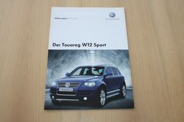 VW Touareg W12 Sport Prospekt 7/2005