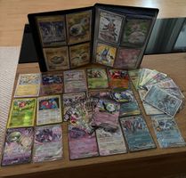 Pokémon Karten Sammlung + Binder – über 130 Karten ab 1.-