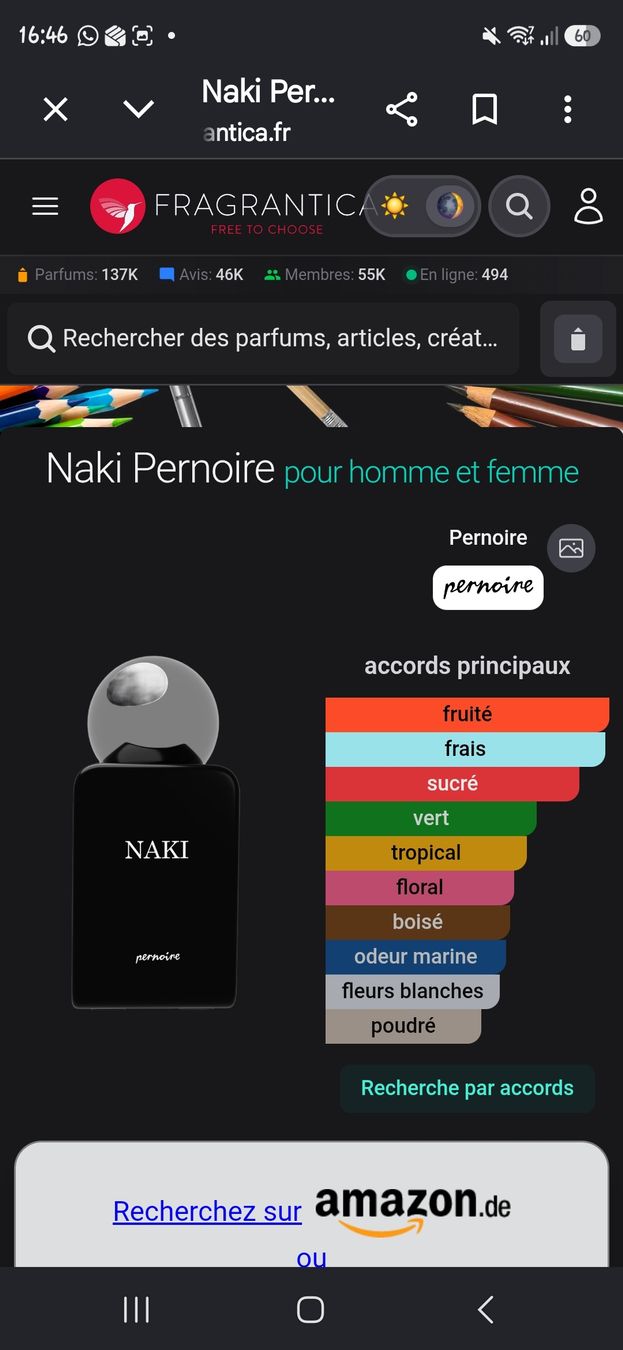 Profumi & Eau de Toilette: Naki de Pernoire – Nuovo (secondo la descrizione) da Morens FR venduto da Vanilla_gurl 1