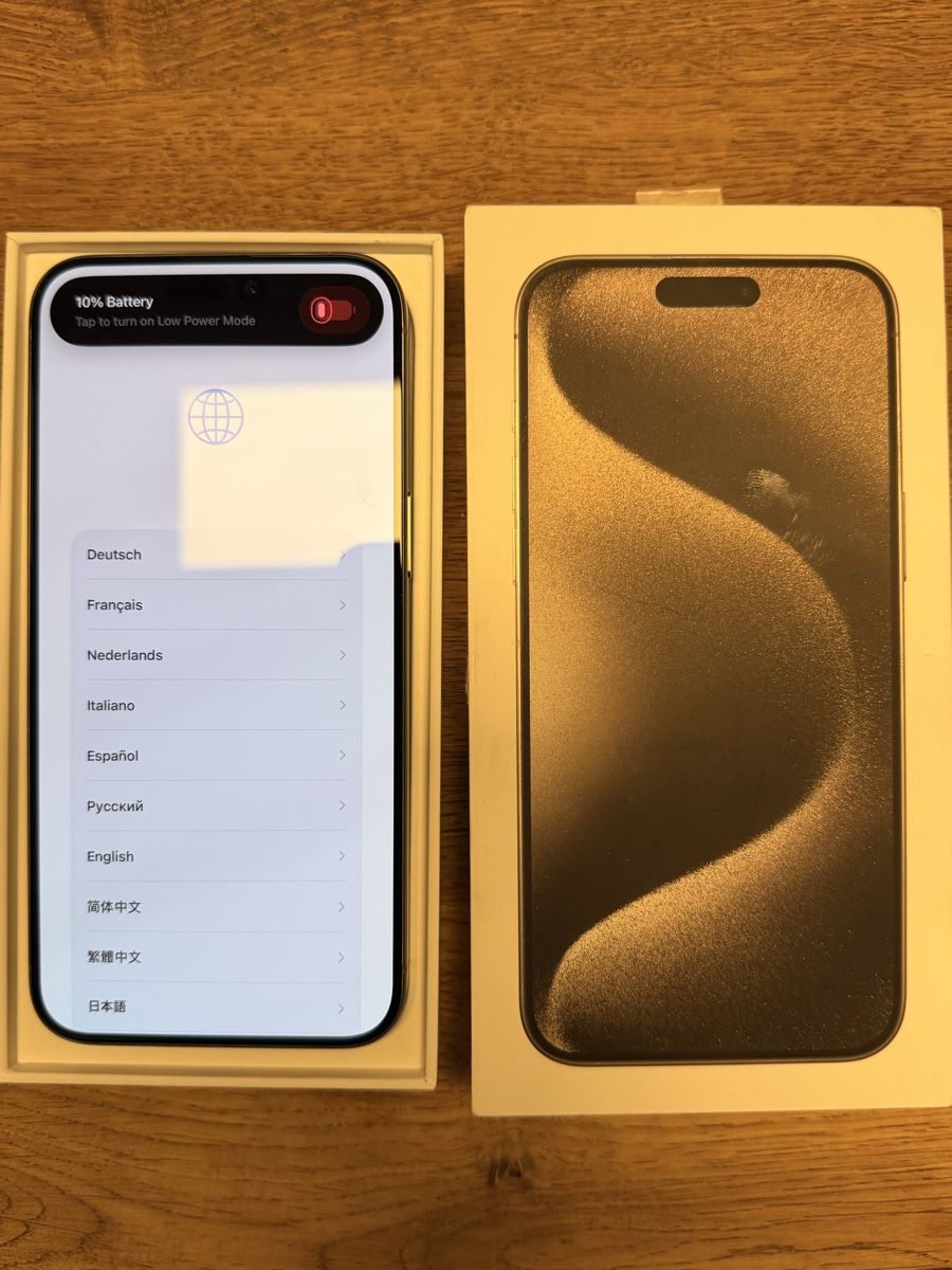 Apple Handys / Smartphones: Apple iPhone 15 Pro Max – Gebraucht aus Lyss von flow_wolf 1