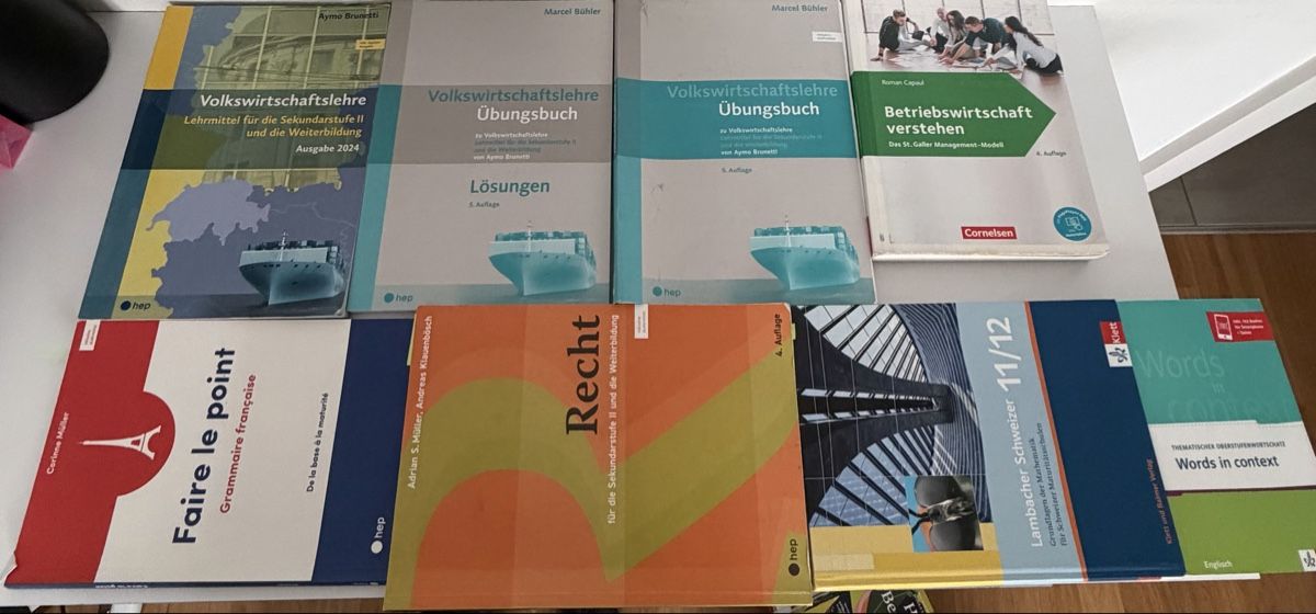 Bücher: Gymnasiummaterial – Gebraucht aus Basel von mer_w72m 5