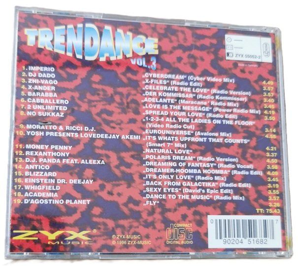 CD: Trendance Vol.3  (CD) – Usato da Wilen b. Wollerau venduto da morethanmusic 1