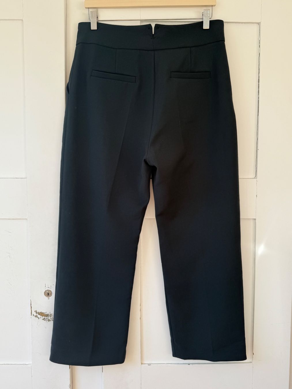 Zara Pantaloni: Elegante Zara Basic Stoffhose , dunkles Petrol, Gr. L – Usato da Neukirch an der Thur venduto da bee88 3