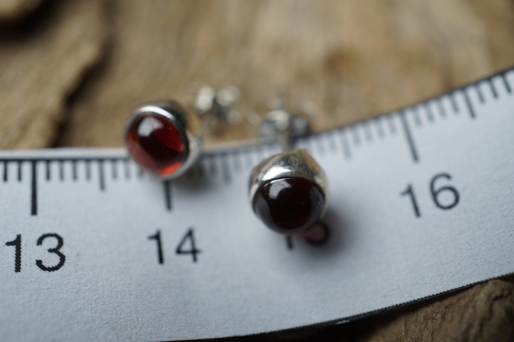 Orecchini pendenti & Orecchini a lobo: Granat 6mm    Rot Ohrstecker   925 Silber – Nuovo e nell'imballaggio originale da Balgach venduto da top_silver 7
