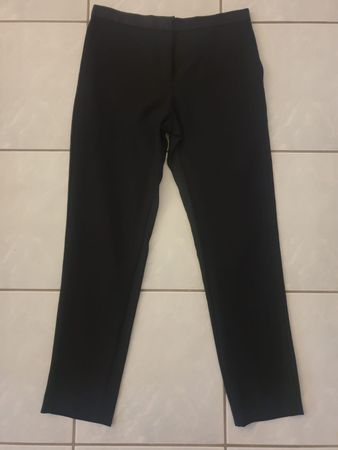 Pantalon classique noir, S/36, laine, très bon état