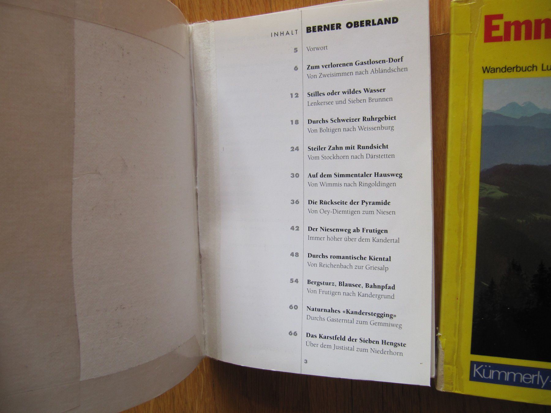 Bücher: 2 Wanderführer Schweiz: Berner Oberland + Emmental – Gebraucht aus Würenlos von Carabella0 1