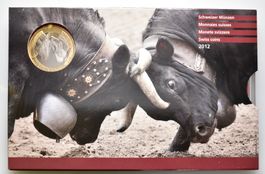 Schweiz. 2012. Münzsatz Swissmint. Combats de Reines - stgl