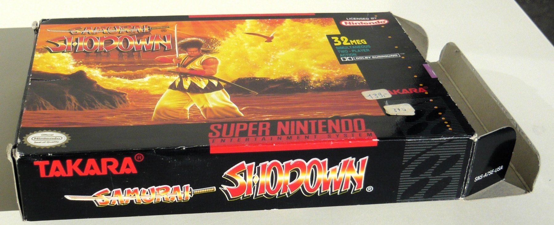 Nintendo Spiele: SNES: Samuraï Showdown, avec Boîte – Gebraucht aus Onex von Jaguar1986 1