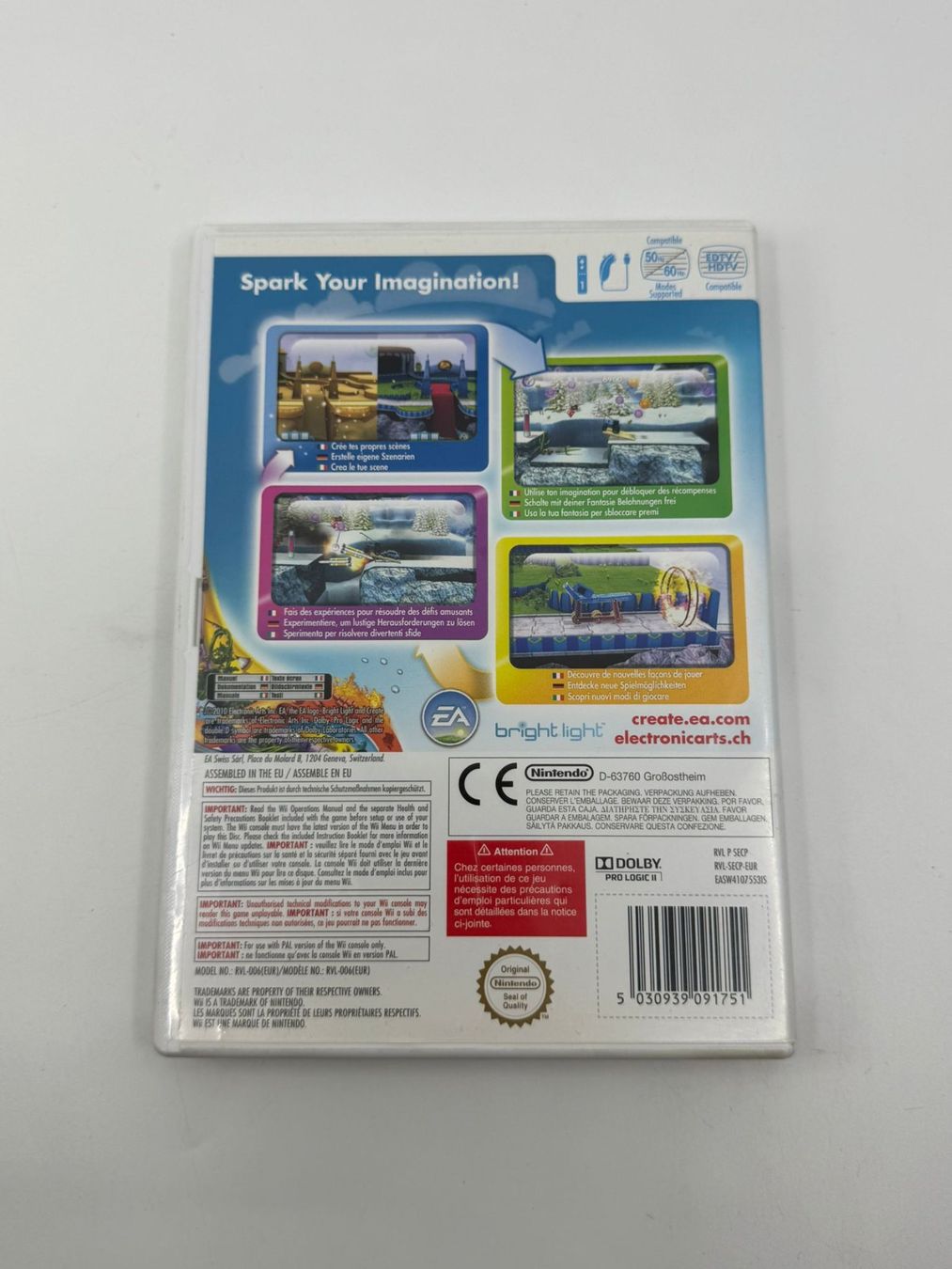 Giochi: Create (Wii) – Usato da Herisau venduto da Seyashop1 2