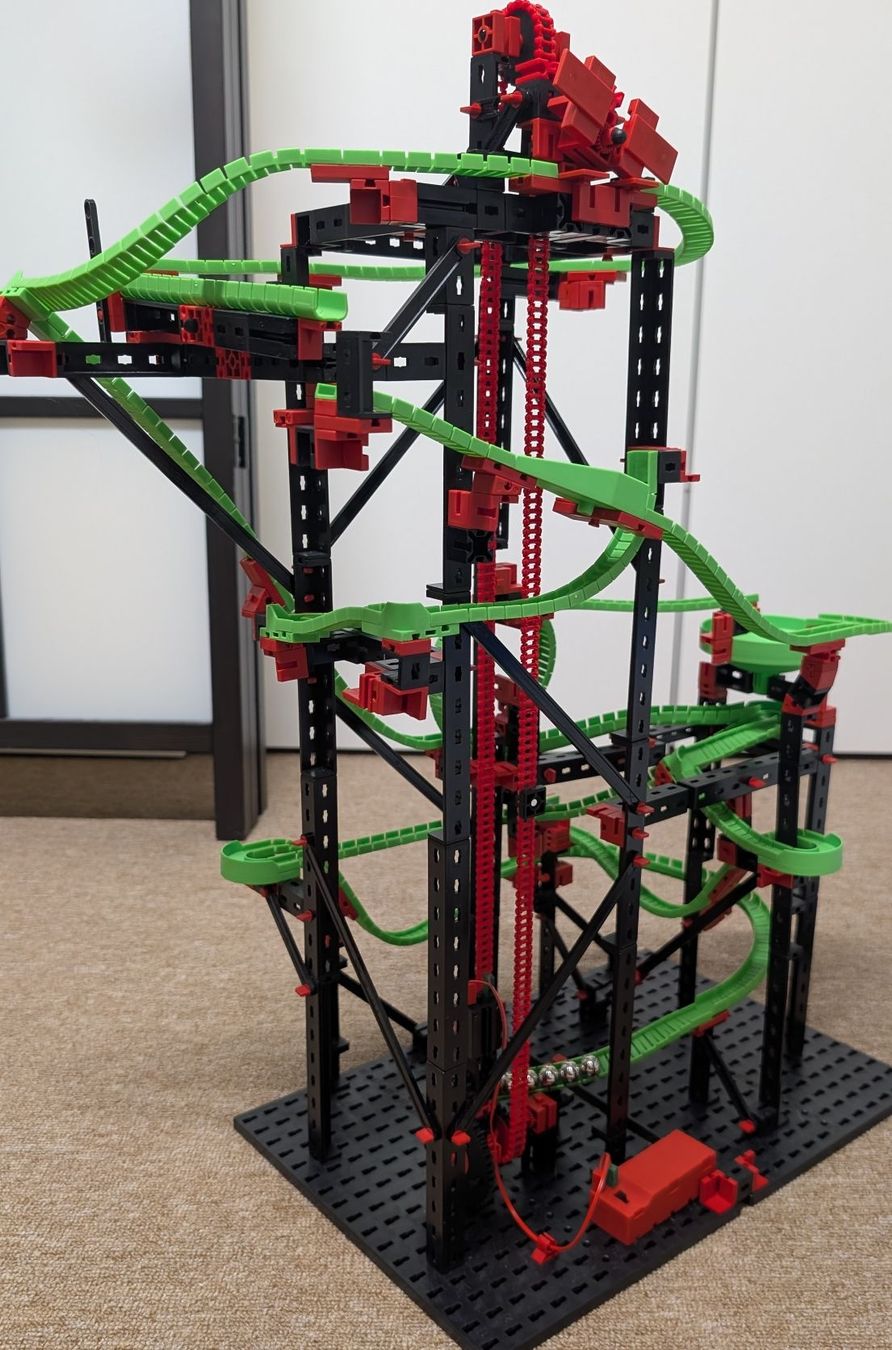 Fischer Baukästen: Fischertechnik Profi Dynamic L2 Kugelbahn neuwertig – Gebraucht aus Zürich von Ray81