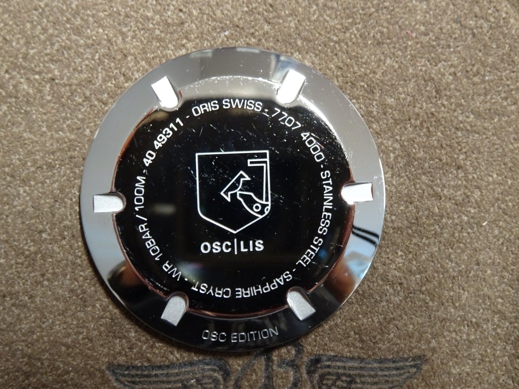 Oris Montres: Gehäuseböden Oris OSC – D'occasion à Winterthur par Sintoras01 2