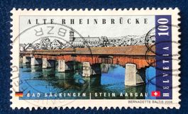 Nr.1288 mit Stempel Alte Rheinbrücke,Bad Säckingen/Stein 
