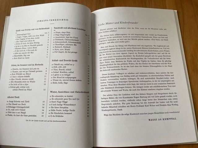 Libri: Liederbuch CHÖMED CHINDE, MIR WÄND SINGE. Nostalgisch – Usato da Berikon venduto da Ponderoso 3