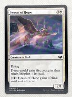 MTG: Heron of Hope, Common, VOW - Top Zustand, Sammlerstück