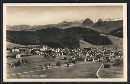 Einsiedeln, Teilansicht mit den Mythen