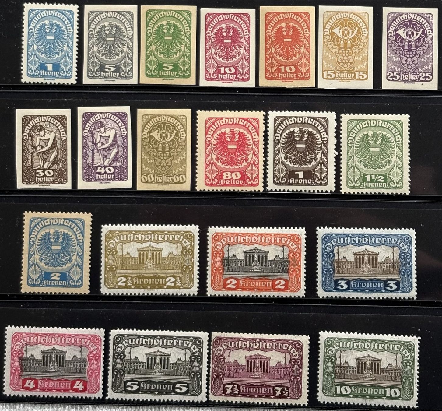Alle Briefmarken: LOT DEUTSCH-ÖSTERREICH POSTFRISCH – Gebraucht aus Ostermundigen von Wyatt-Earp 5