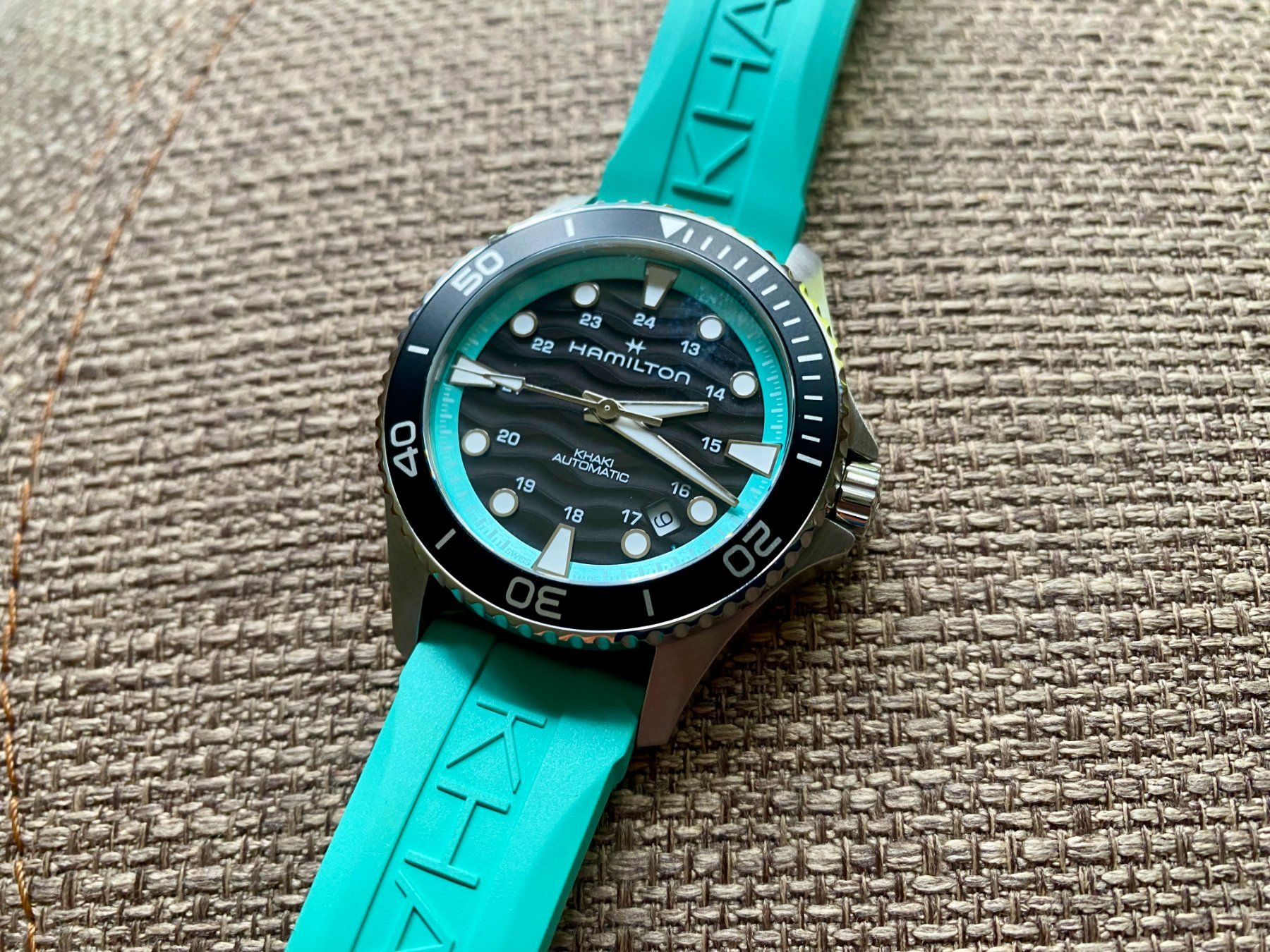Hamilton Orologi: Hamilton Khaki Navy Scuba Auto New ! – Nuovo (secondo la descrizione) da Genthod venduto da Fejmeo 2