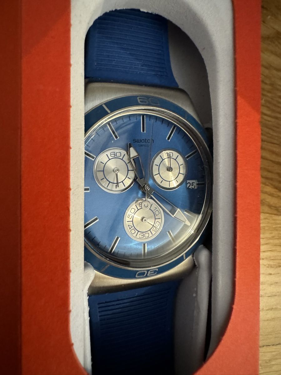 Swatch Orologi: Swatch Uhr unisex blau / NEU – Nuovo e nell'imballaggio originale da Thalwil venduto da syd_2rxt 2