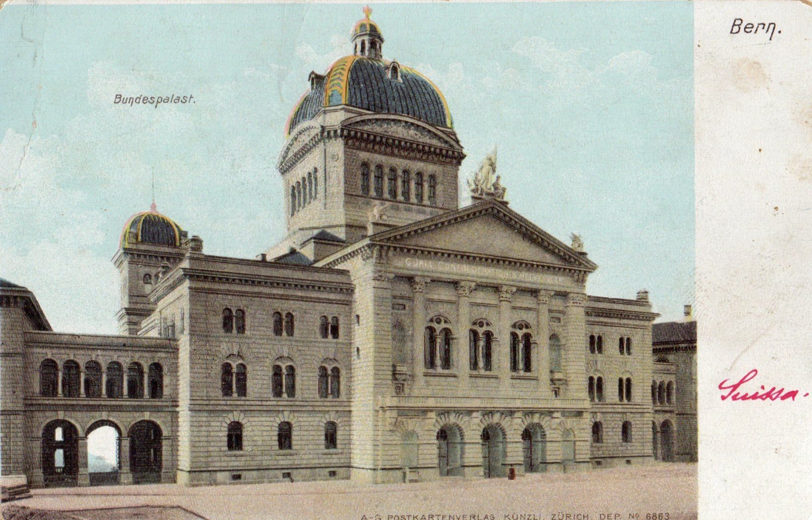 Cartoline postali: Bern - Bundespalast – Nuovo (secondo la descrizione) da Melano venduto da pisonsdro