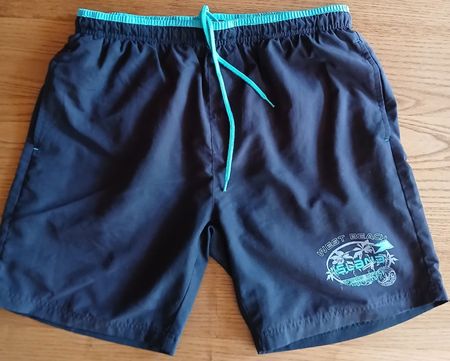 Zwei Badeshorts türkis/blau Grösse L atlas for men