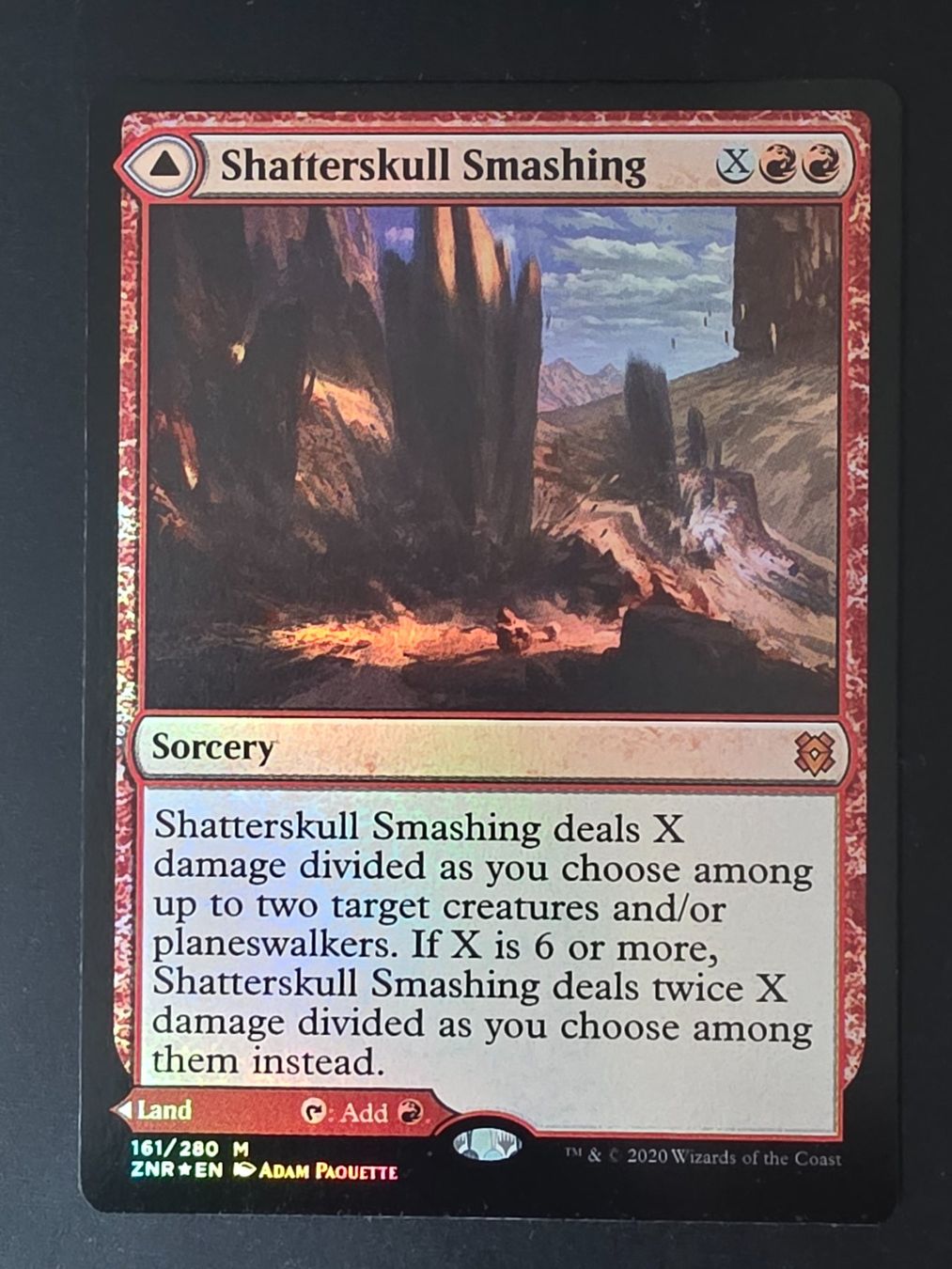 Magic The Gathering Carte collezionabili: Shatterskull Smashing - Foil - MTG – Usato da Zürich venduto da Semagets