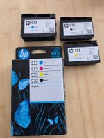 8 Stück (1 Set )HP Tintenpatronen 933 932  neuwertig