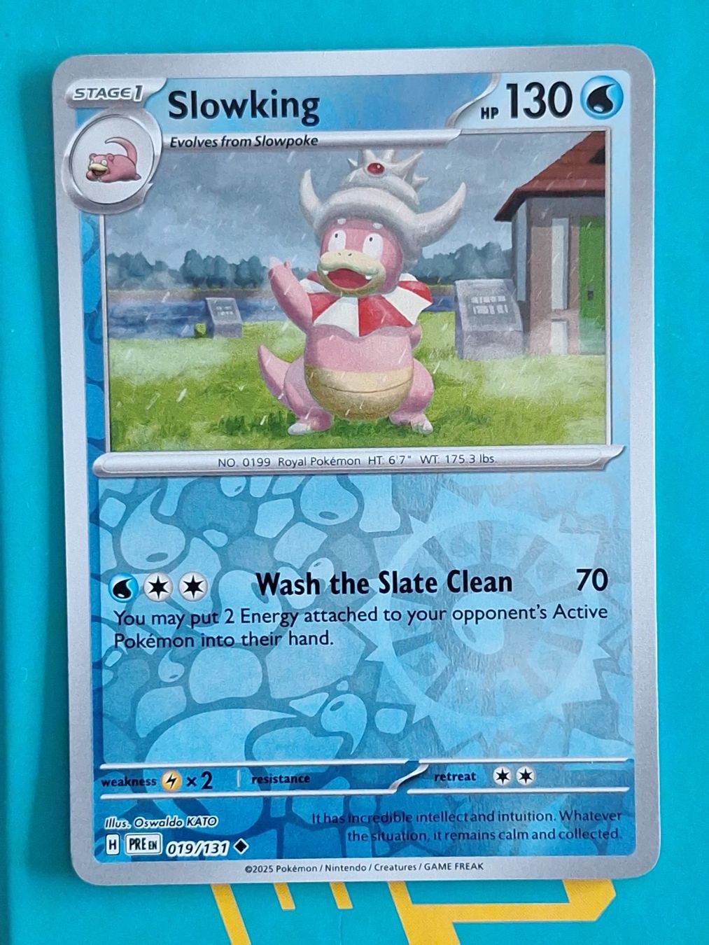Pokémon Carte collezionabili: Slowking - Reverse Holo - Pokemon Prismatic Evolution #1.6 – Usato da Altstätten SG venduto da GGsGameshop