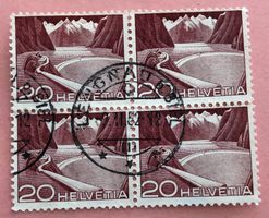4 er Block Nr. 301 A mit Vollstempel
