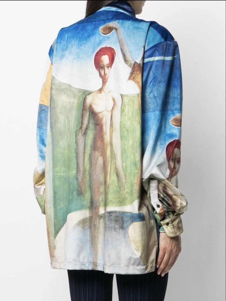 Blusen: Ottolinger Bluse Kunstprint Langarm Samt NEU – Neu (gemäss Beschreibung) aus Zürich von rom_gq5t