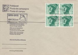 1876-1976 100 Jahre Kaserne ZH Feldpost General Guisan