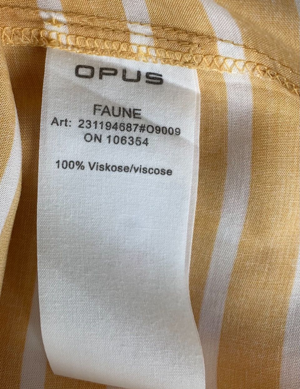 Opus Top: Superbe top rayé 100%viscose OPUS ouvert dans le dos t.42 – Nuovo (secondo la descrizione) da Martigny venduto da only__you 9