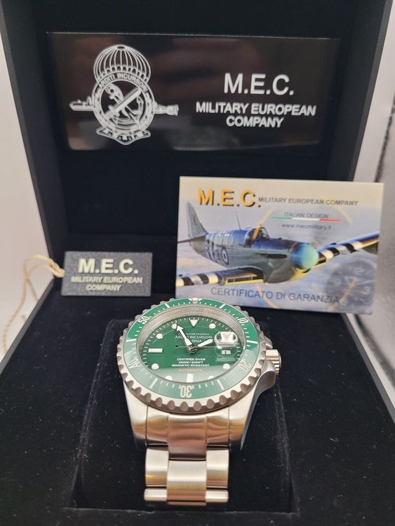 MEC 2000m Military European Company Automatic Diver FULL SET (Gebraucht ...