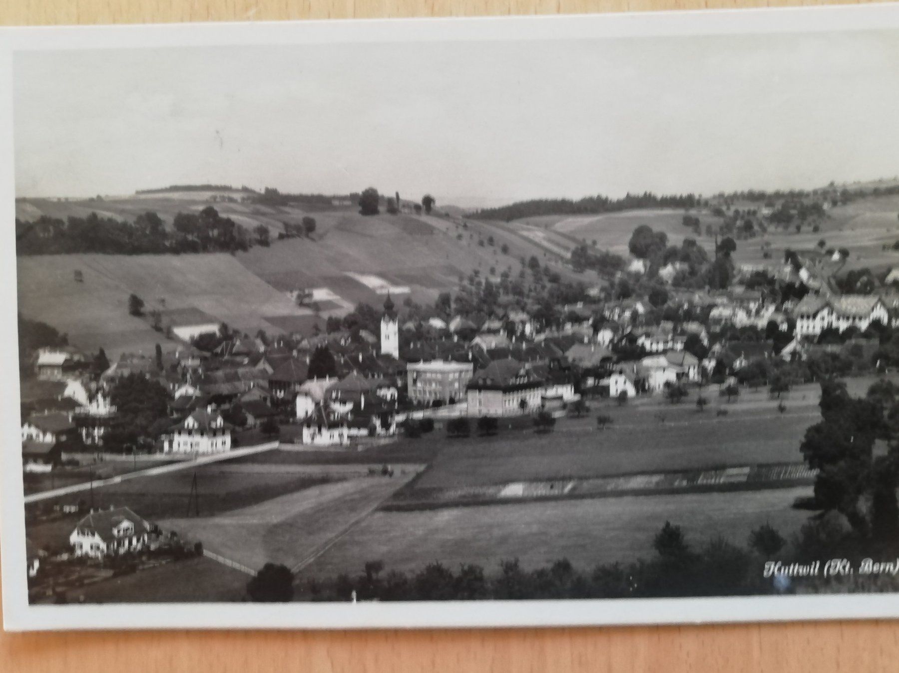 Cartoline postali: Huttwil 1930 – Usato da Hildisrieden venduto da Malve