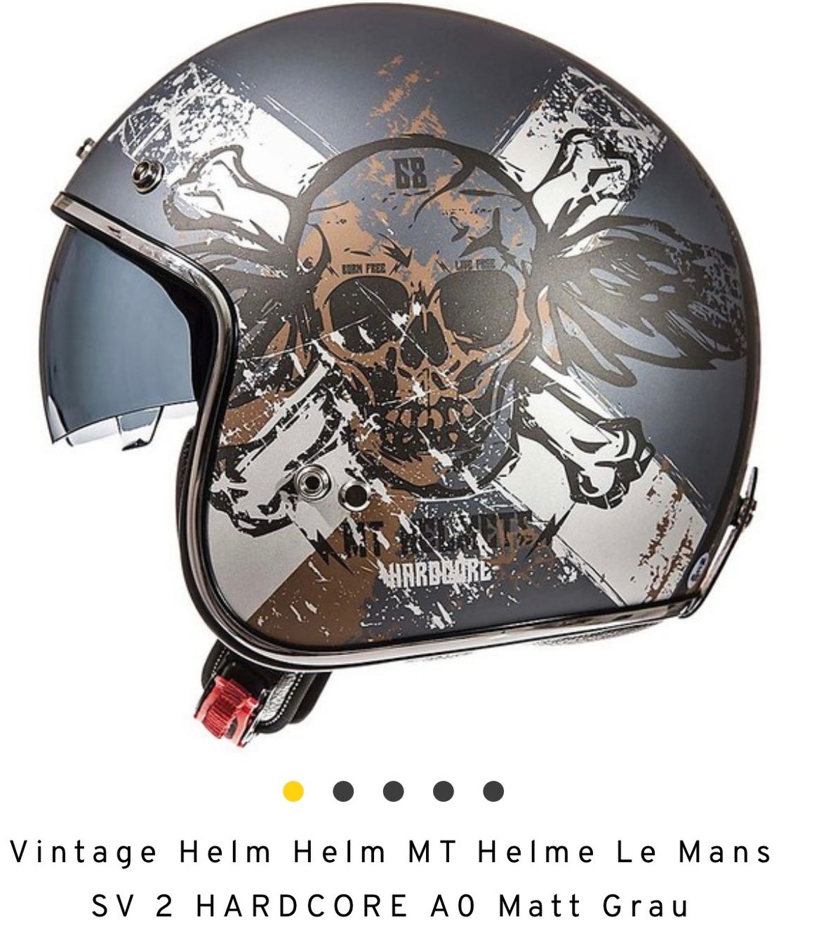 Helme & Visiere: Topmoderner Töfflihelm – Neu (gemäss Beschreibung) aus Niederbipp von Brainovate