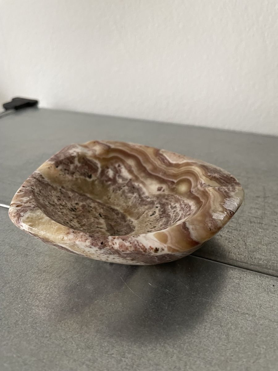 Portacenere: Vintage Onyx Aschenbecher – Usato da Basel venduto da Amechan. 3
