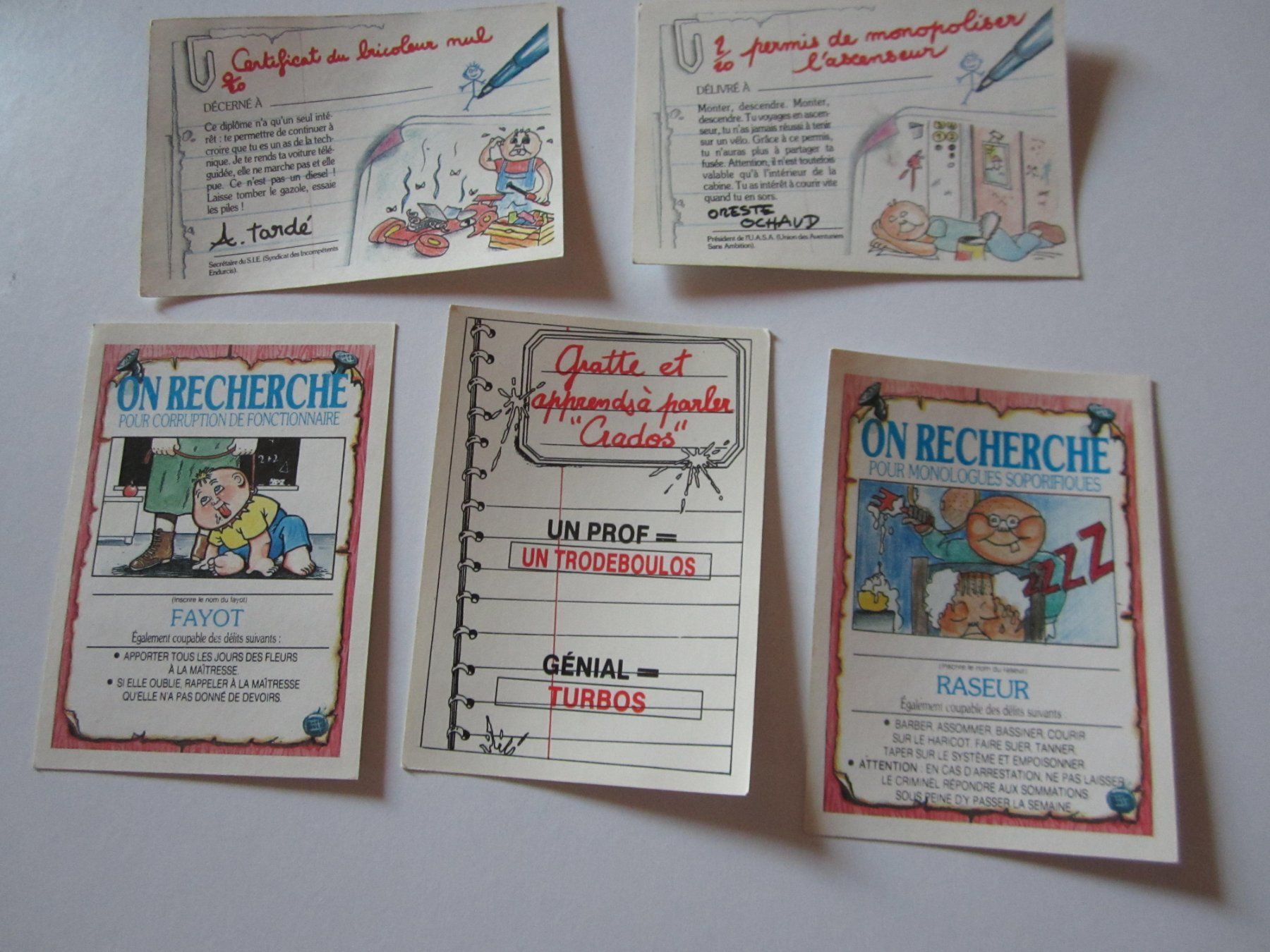 Cartes à collectionner: Les Crados – Neuf (Voir description) à Tramelan par Tors 2
