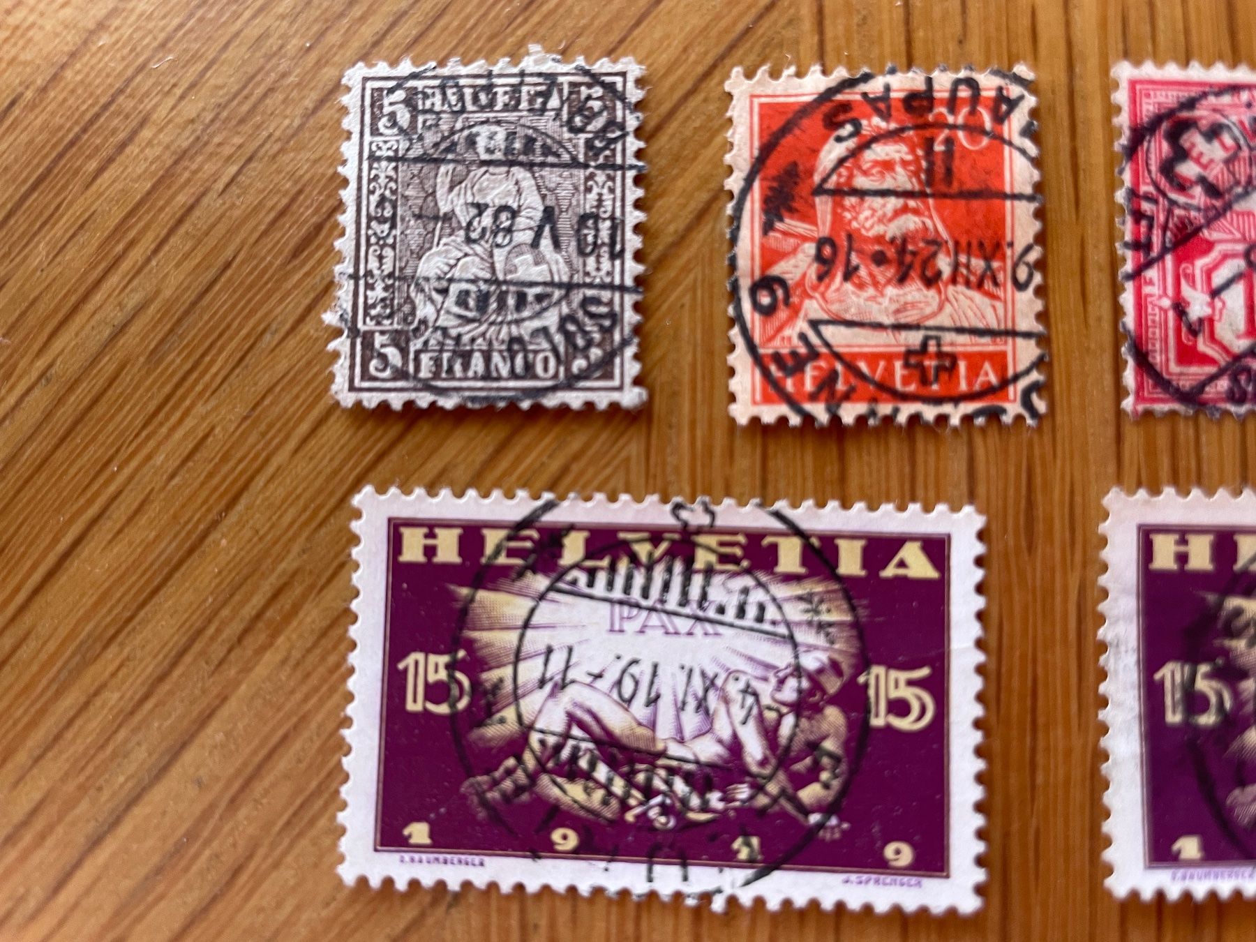 Alle Briefmarken: Oblitérations inversées – Gebraucht aus Sonceboz-Sombeval von Comment2 4