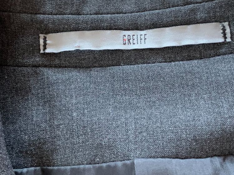 Jacken: Greiff Damen Blazer, Gr. 40, Dunkelgrau – Gebraucht aus Worb von farben20zauber 4