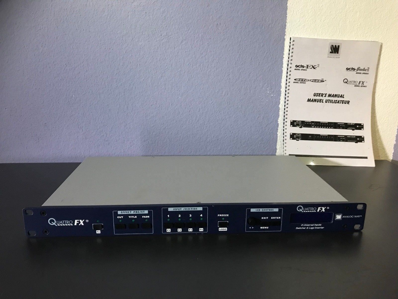 Lettore multimediale & Streamer: Analog Way Switcher & Logo Inserter – Usato da St. Margarethen TG venduto da Mac-PC