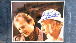 Klaus Maria Brandauer / Irvin Kershner, Original Autogramme
